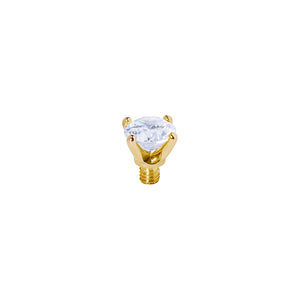 NEW ! Top AREZZO 6mm GOLD