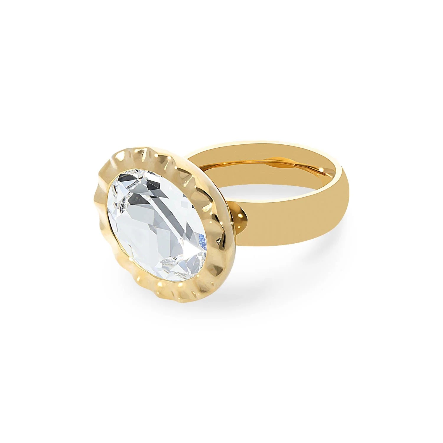 CRYSTAL TIVOLA UNICA ring Gold