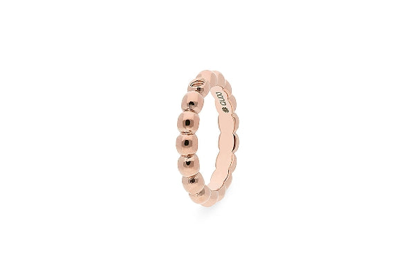 Argolla Qudo VEROLI Color ROSE GOLD