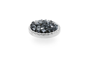 NUEVO Top BOCCONI FLAT 15mm SILVER